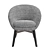 Elegant Minotti Lounge Chair 3D model small image 2