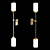 Hanston A Glass Wall Lamp - Elegant Lighting Solution 3D model small image 2