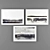 Modern Art Prints Collection 3D model small image 3