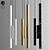 Minimalist Tube Pendant Light 3D model small image 1