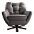 Elevate Armchair Boss M 3D model small image 2