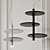 Elegant Victoria Pendant Lighting 3D model small image 1