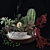 Eco Oasis: Plants Set 3D model small image 2