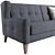 Arno Sofa: Stylish and Functional Furniture 3D model small image 3