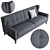 Arno Sofa: Stylish and Functional Furniture 3D model small image 4