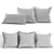 Luxurious Brabbu Pillow Set: Essential Collection 3D model small image 2