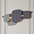 Elegant Huilu Wall Sconce 3D model small image 1