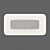 SOL Wall Light 5125: Modern LED Aluminum Wall Sconce 3D model small image 1