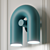 Mesmerizing Circus Wall Sconce: Haute Living's Illuminated Art 3D model small image 3