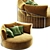 Elegance in Circles: CHARLESTON Sofa 3D model small image 3