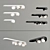 Marbul LED Ceiling Light 3D model small image 3