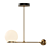 Modern Balance Pendant Lamp 3D model small image 2