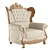 Elegant Versale Armchair: The epitome of style 3D model small image 2