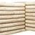 Rustic Log with Jute Rope 3D model small image 1