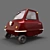 Peel P50: The Perfect Microcar 3D model small image 1