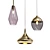 Stylish Pendant Lighting - Perfect for Every Room 3D model small image 1