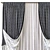 Elegant Drapes - Curtain 572 3D model small image 2