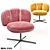 Elegant Lounge Chair: Bras 3D model small image 1