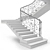 Classic Staircase: Elegant and Versatile 3D model small image 5