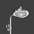 Hansgrohe Croma Select E 180: Ultimate Shower Column 3D model small image 4