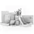 Designer Accessory Set: Bags, Shoes, Jewelry 3D model small image 2