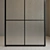 Sleek Glass Partition: Versatile and Customizable 3D model small image 2