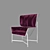 Stylish Urban Chair 3D model small image 3