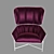 Stylish Urban Chair 3D model small image 6