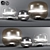Elegant Illumination: Brokis Macaron Lamps 3D model small image 1