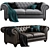 Elegant Philip Sofa by Tosconova 3D model small image 1