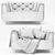 Sleek Comfort: Modern Armchair 3D model small image 5