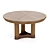 Amboise Walnut Table: Self-Storing Leaves 3D model small image 2