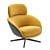 Title: Luxury Swivel Armchair by Minotti 3D model small image 1