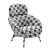 Elegant Minotti Armchair: Russell Bergere 3D model small image 5