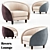 Revolutionize Your Space: Revers Lounge Chair 3D model small image 1