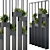 Greenery Divider 3D model small image 1