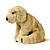 Golden Companion: GOSIG GOLDEN Soft Toy Dog 3D model small image 3