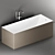 Flaminia Wash: Luxurious Ceramic Bath 3D model small image 1