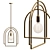 Modern Vintage Upton Pendant 3D model small image 1
