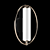 Modern LED Flare Wall Sconce 3D model small image 4