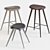 Mater Stools: Elegant Mid-Century Design 3D model small image 2