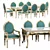 Andrea Fanfani Pranzo Classic Dining Table 3D model small image 1