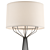 Sleek Graphite Floor Lamp 3D model small image 2