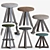 Artless X Stool: Modern Elegance 3D model small image 1