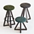 Artless X Stool: Modern Elegance 3D model small image 3