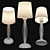 Arte Lamp A9310LT-1WG: Versatile Selection 3D model small image 1