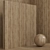 Oak Wood Seamless Box Set 3D model small image 3