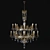 Masiero Atelier Chandelier 3D model small image 2