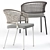 Modern ILLUM Table & CTR Armchair 3D model small image 4