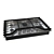 KitchenAid Gas Cooktop: Sleek Stainless Steel Design 3D model small image 1